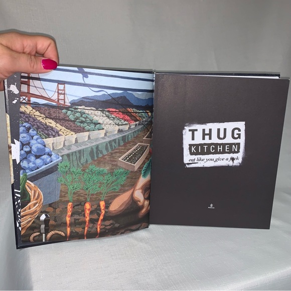 THUG KITCHEN Official Cookbook Eat Like You Give a F - Picture 6 of 10